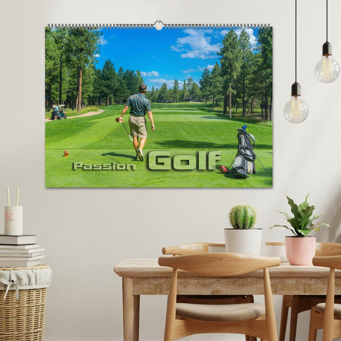 Passion Golf (Calendrier mural CALVENDO 2024) 