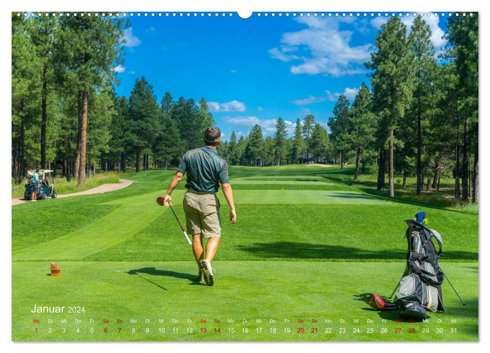 Passion Golf (CALVENDO Wandkalender 2024)