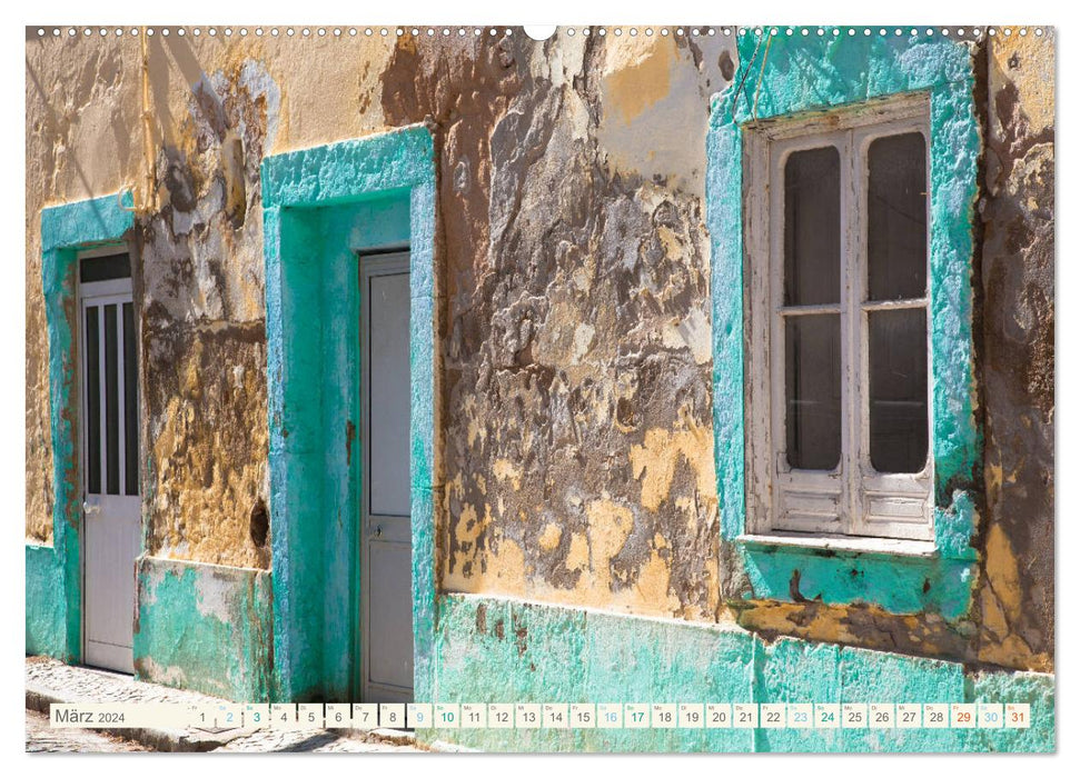 Algarve real - Impressionen aus Olhão und Tavira (CALVENDO Wandkalender 2024)