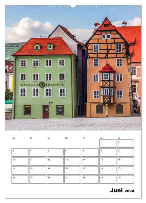 WESTBÖHMEN Terminplaner (CALVENDO Premium Wandkalender 2024)