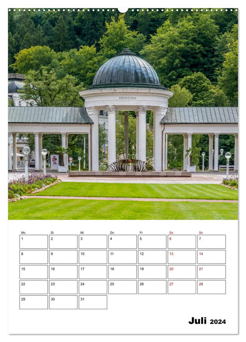 WESTBÖHMEN Terminplaner (CALVENDO Premium Wandkalender 2024)