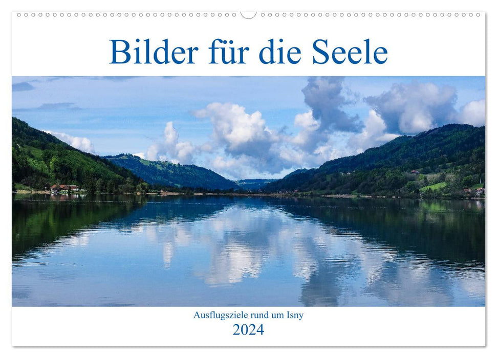 Excursion destinations around Isny ​​(CALVENDO wall calendar 2024) 