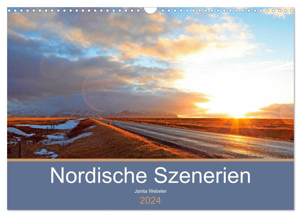 Nordic sceneries (CALVENDO wall calendar 2024) 
