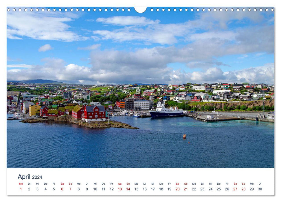 Nordic sceneries (CALVENDO wall calendar 2024) 