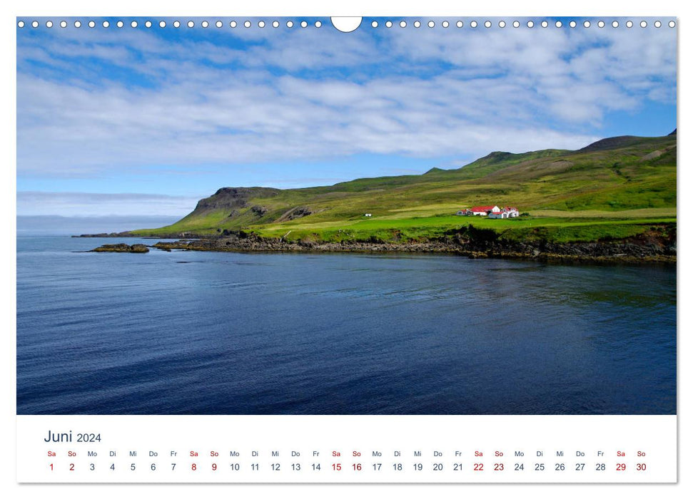 Nordic sceneries (CALVENDO wall calendar 2024) 