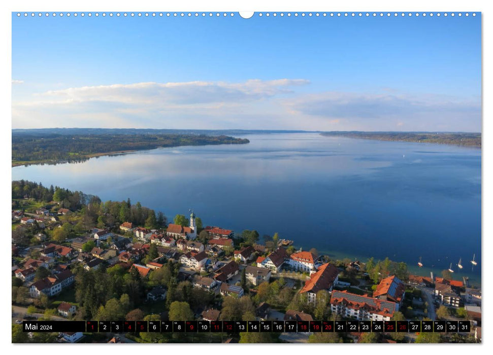 Himmel über Bayern (CALVENDO Wandkalender 2024)