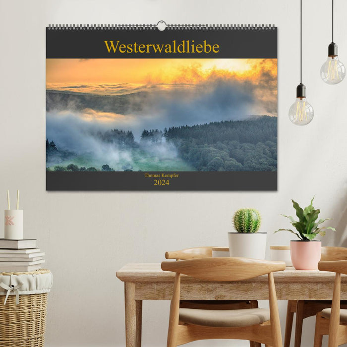 Westerwaldliebe (CALVENDO Wandkalender 2024)