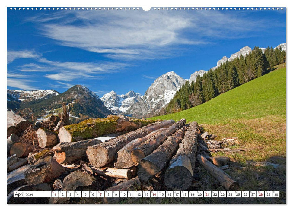 Take a trip to Tennengau (CALVENDO Premium Wall Calendar 2024) 
