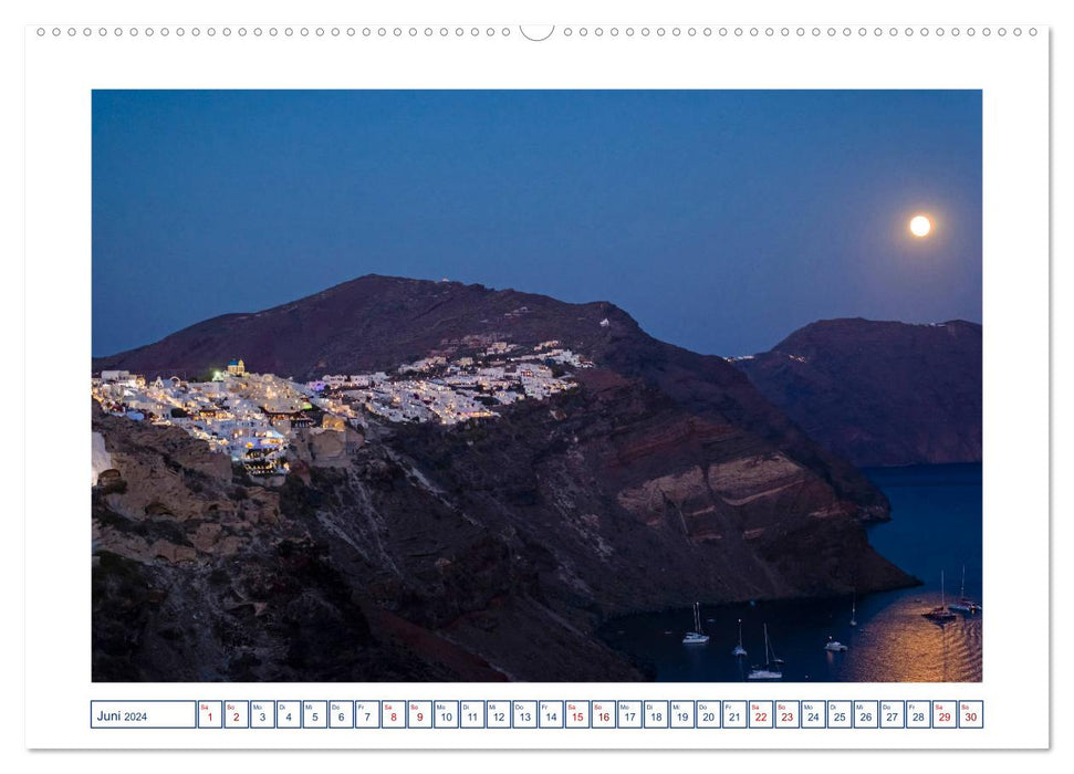 From Athens to Amorgos - Discover the Cyclades (CALVENDO wall calendar 2024) 