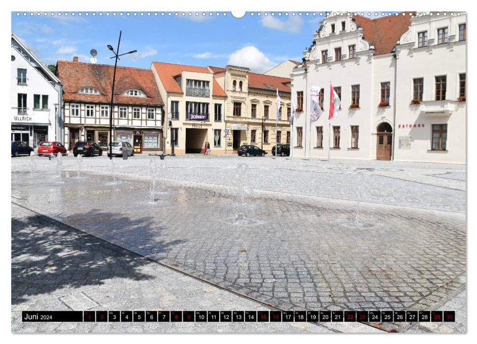 Hanseatic City of Stendal (CALVENDO Premium Wall Calendar 2024) 