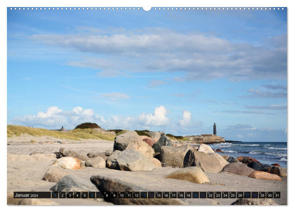 Denmark - Rough beauty and endless expanses (CALVENDO Premium Wall Calendar 2024) 