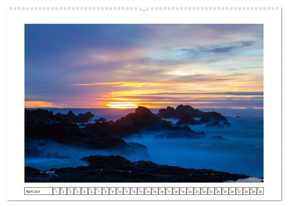 São Miguel - Natural Beauty of the Azores (CALVENDO Premium Wall Calendar 2024) 