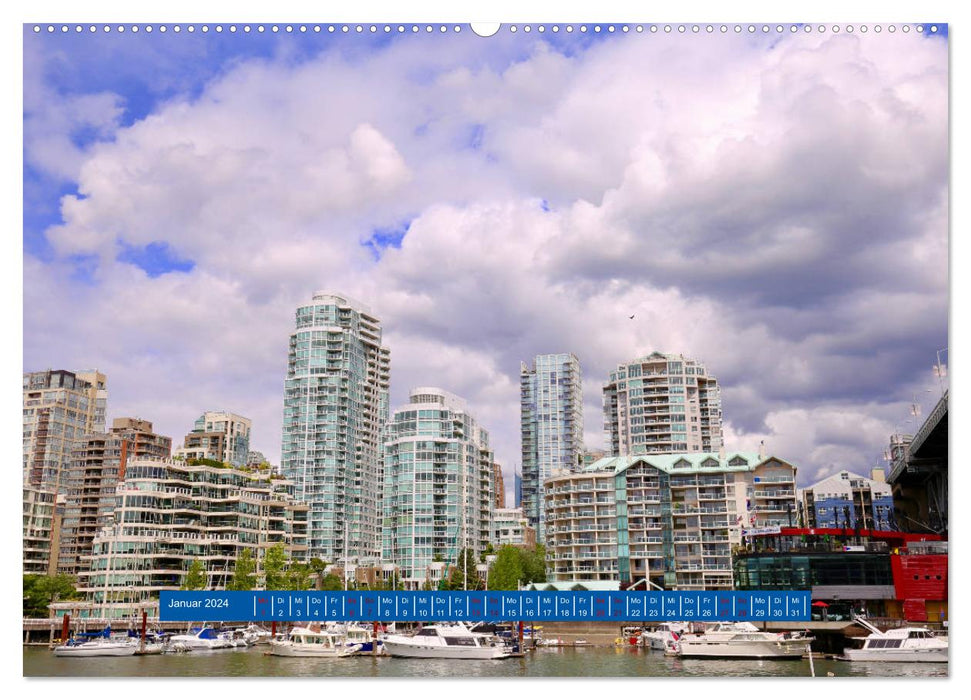 Vancouver - Träumen zwischen Wolken und Meer (CALVENDO Premium Wandkalender 2024)