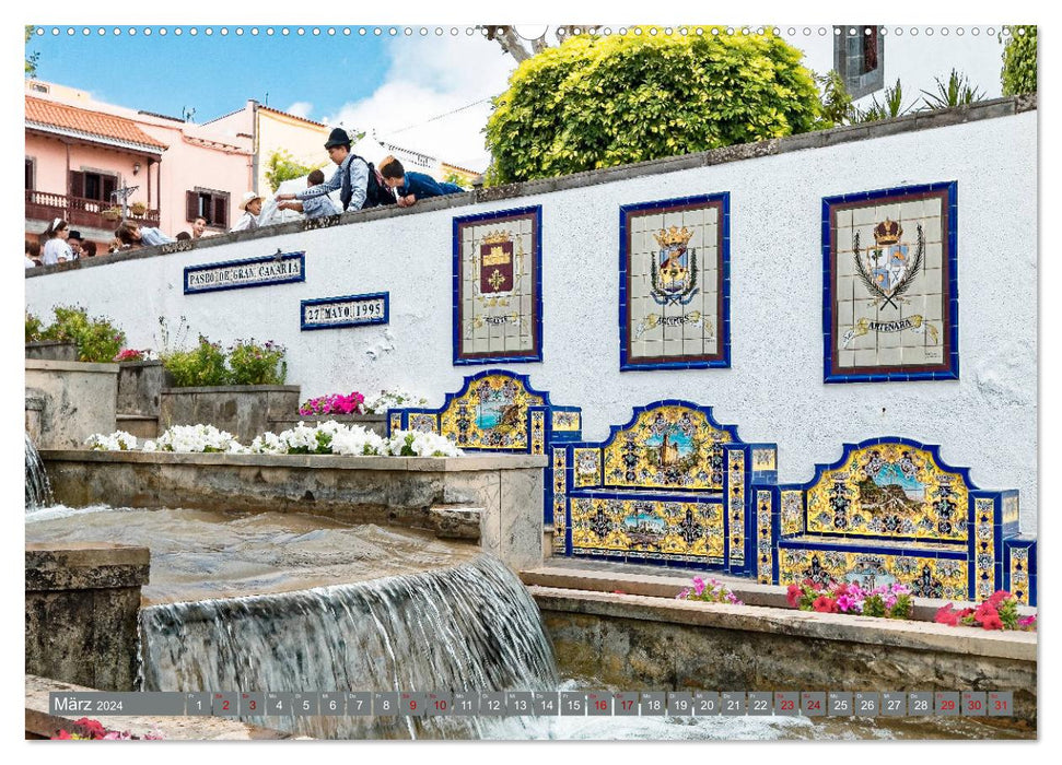 Gran Canaria - Kanarische Impressionen (CALVENDO Premium Wandkalender 2024)