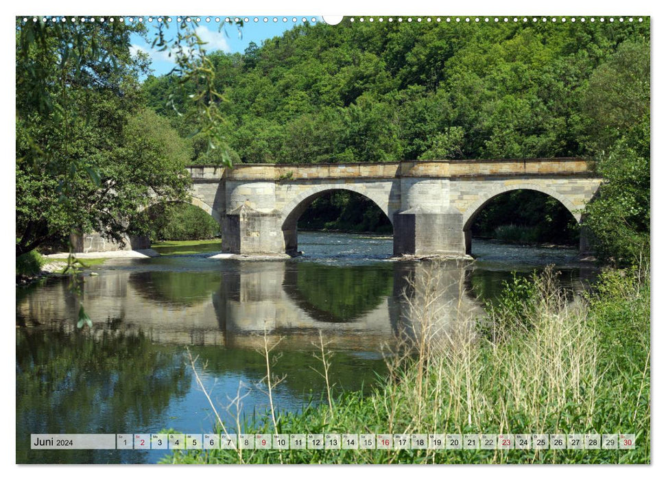 Wonderful Thuringia - Waters (CALVENDO Premium Wall Calendar 2024) 