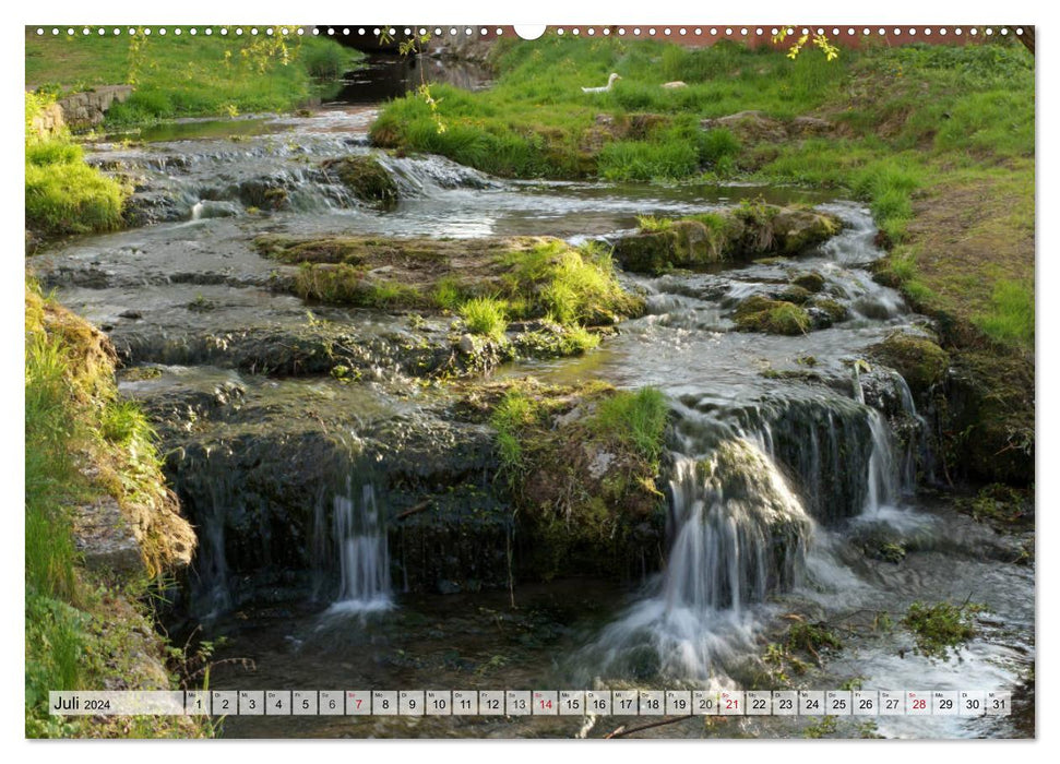 Wonderful Thuringia - Waters (CALVENDO Premium Wall Calendar 2024) 