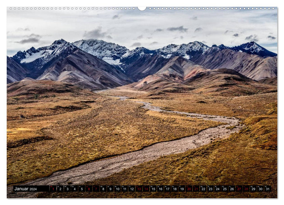 Alaska - Colors and Light (CALVENDO Premium Wall Calendar 2024) 