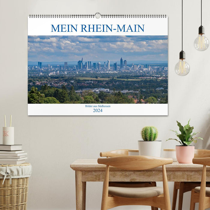My Rhine-Main - pictures from southern Hesse (CALVENDO wall calendar 2024) 