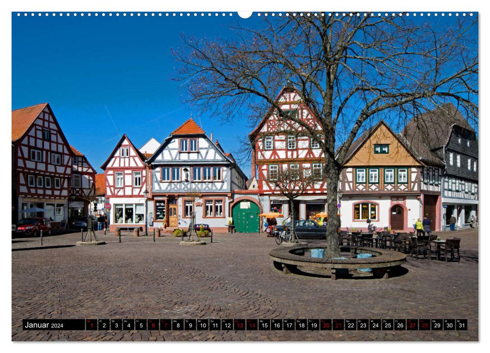 My Rhine-Main - pictures from southern Hesse (CALVENDO wall calendar 2024) 
