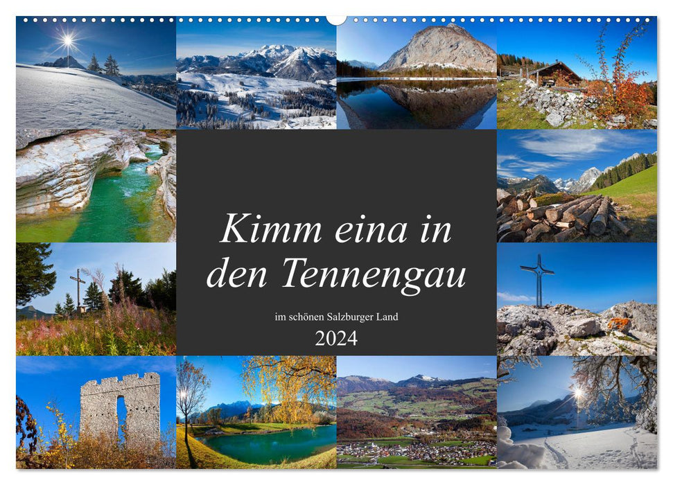 Take a trip to Tennengau (CALVENDO wall calendar 2024) 
