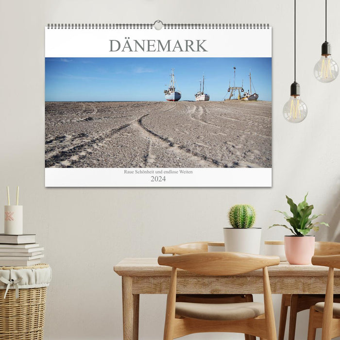 Denmark - Rough beauty and endless expanses (CALVENDO wall calendar 2024) 