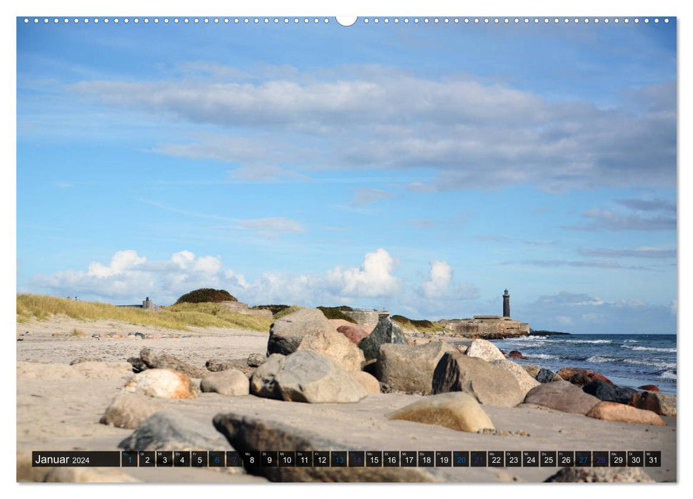 Denmark - Rough beauty and endless expanses (CALVENDO wall calendar 2024) 