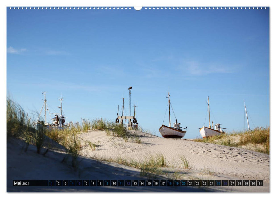 Denmark - Rough beauty and endless expanses (CALVENDO wall calendar 2024) 