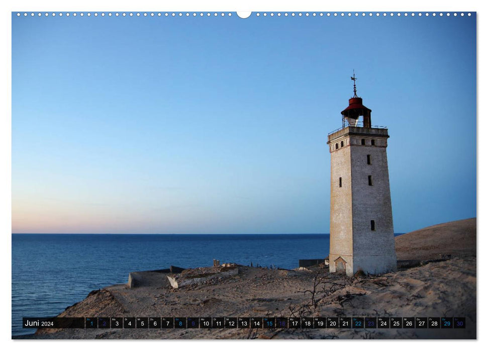 Denmark - Rough beauty and endless expanses (CALVENDO wall calendar 2024) 