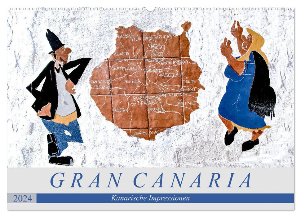 Gran Canaria - Impressions des Canaries (Calendrier mural CALVENDO 2024) 