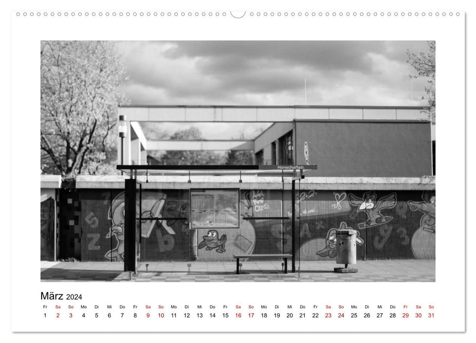 Cologne-Höhenhaus today (CALVENDO Premium Wall Calendar 2024) 