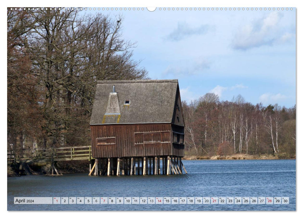 Wunderbares Thüringen - Gewässer (CALVENDO Wandkalender 2024)