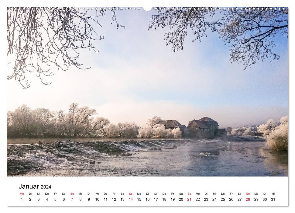 Beautiful North Hesse - Magical Moments (CALVENDO Premium Wall Calendar 2024) 