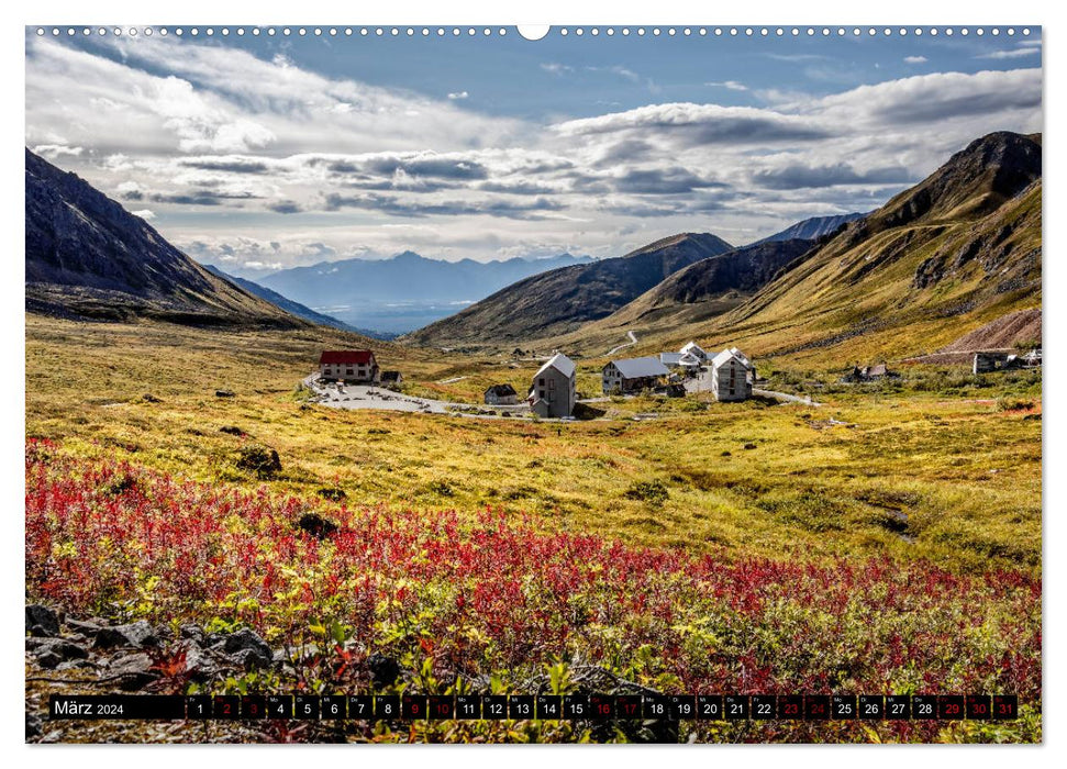 Alaska - Farben und Licht (CALVENDO Wandkalender 2024)