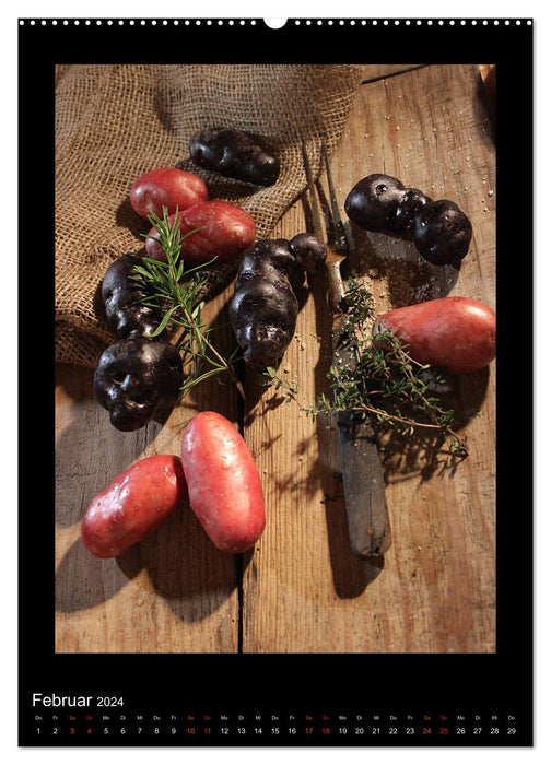 Kitchen still life from imperial times (CALVENDO Premium Wall Calendar 2024) 