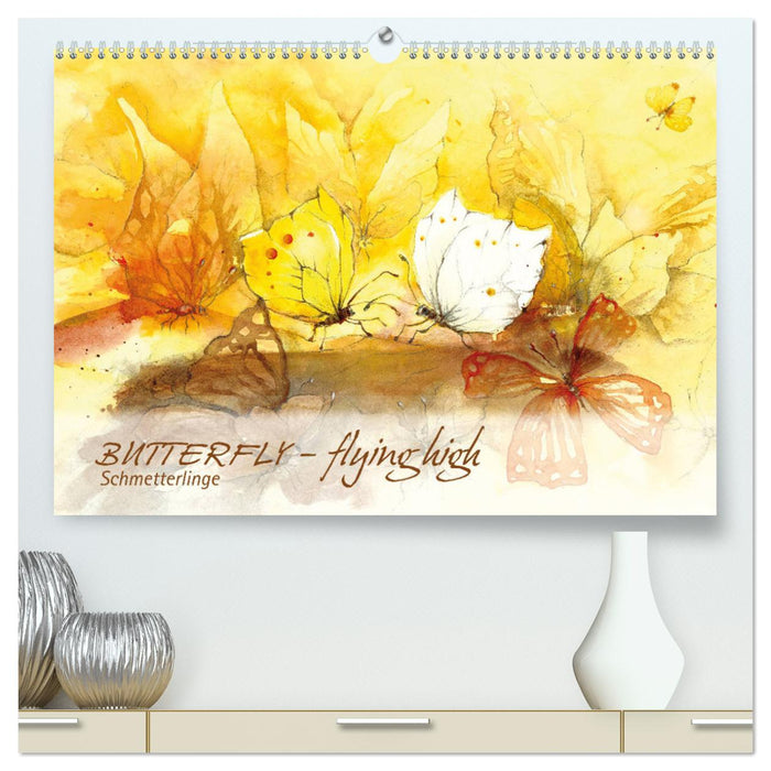 BUTTERFLY – flying high, butterflies (CALVENDO Premium Wall Calendar 2024) 