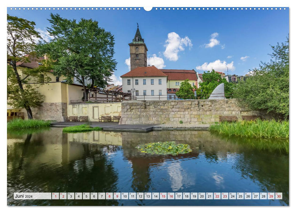 BOHÈME DE L'OUEST Impressions d'été (calendrier mural CALVENDO 2024) 