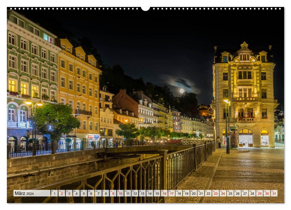 KARLSBAD Das Juwel der Kurstädte Europas (CALVENDO Premium Wandkalender 2024)