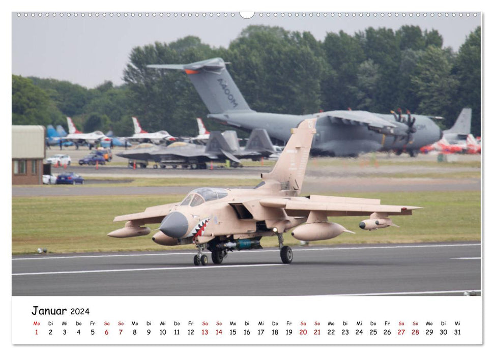 Militärjets Panavia Tornado (CALVENDO Wandkalender 2024)