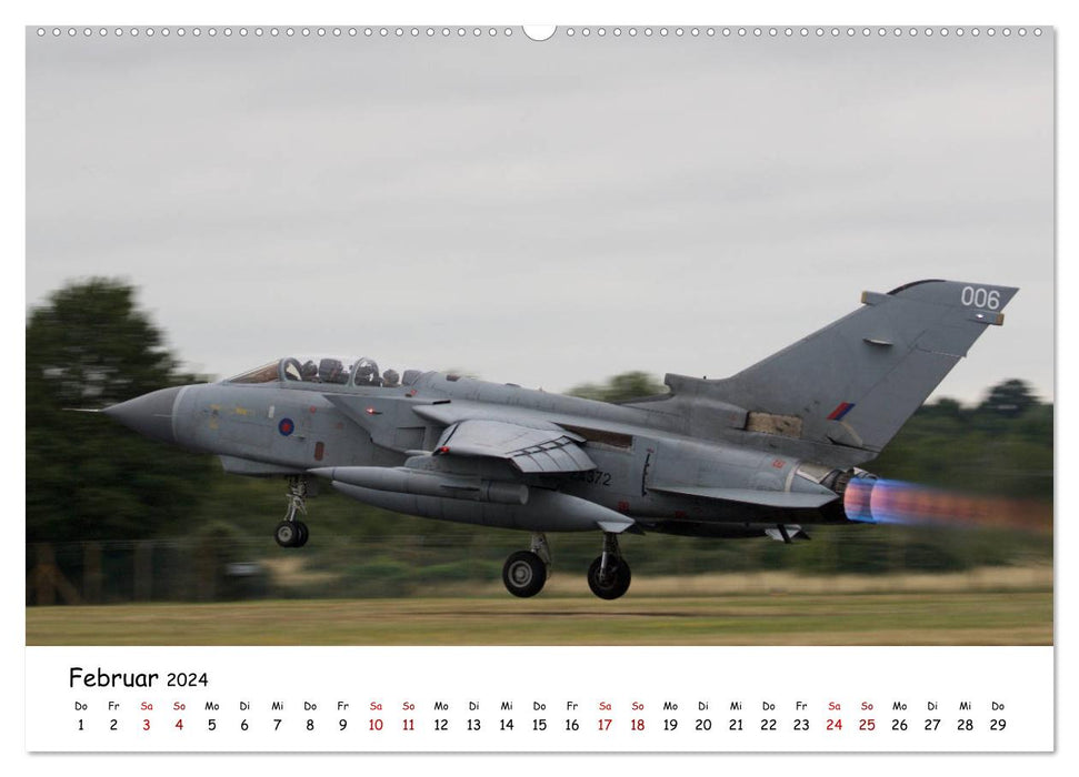 Militärjets Panavia Tornado (CALVENDO Wandkalender 2024)