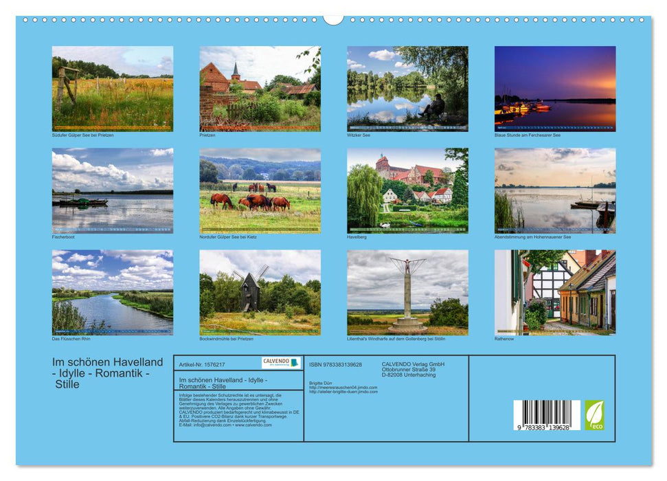 Im schönen Havelland (CALVENDO Premium Wandkalender 2024)