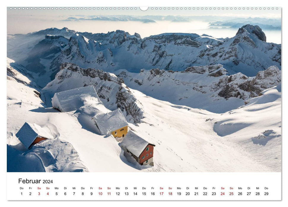Faszination Säntis (CALVENDO Premium Wandkalender 2024)