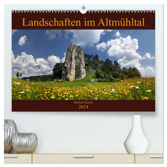 Paysages de l'Altmühltal (Calendrier mural CALVENDO Premium 2024) 