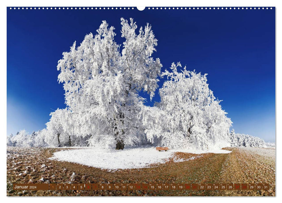 Paysages de l'Altmühltal (Calendrier mural CALVENDO Premium 2024) 