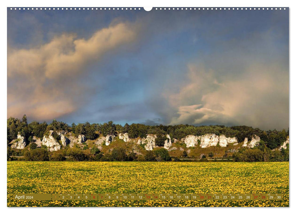 Paysages de l'Altmühltal (Calendrier mural CALVENDO Premium 2024) 