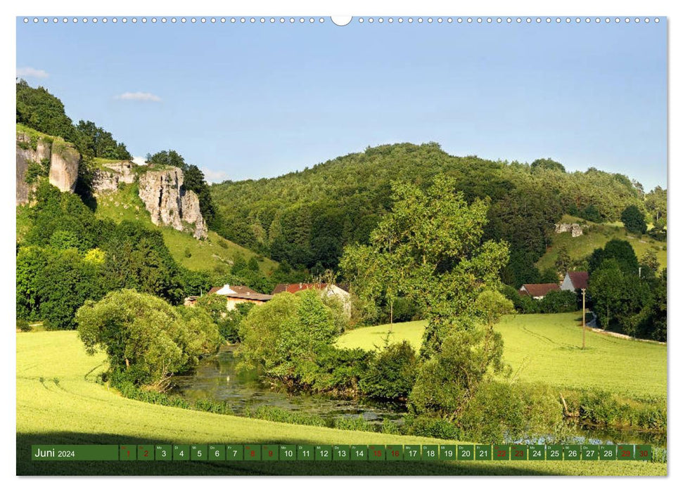 Paysages de l'Altmühltal (Calendrier mural CALVENDO Premium 2024) 