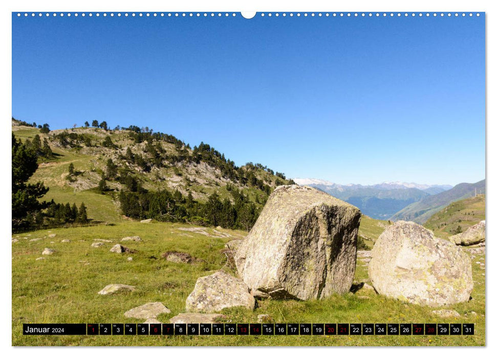 Zauber der Pyrenäen - Wandern in den östlichen Pyrenäen (CALVENDO Premium Wandkalender 2024)