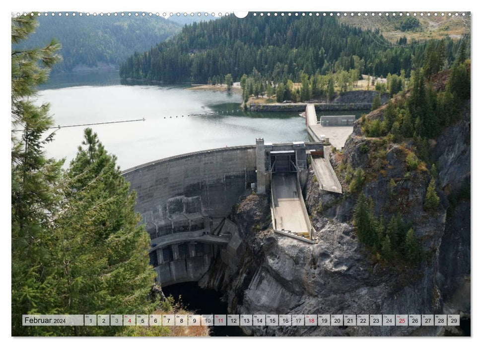 Là où l'Ouest était sauvage (calendrier mural CALVENDO 2024) 