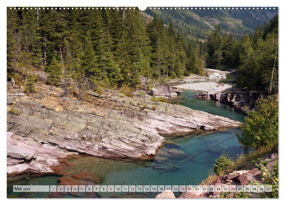 Là où l'Ouest était sauvage (calendrier mural CALVENDO 2024) 