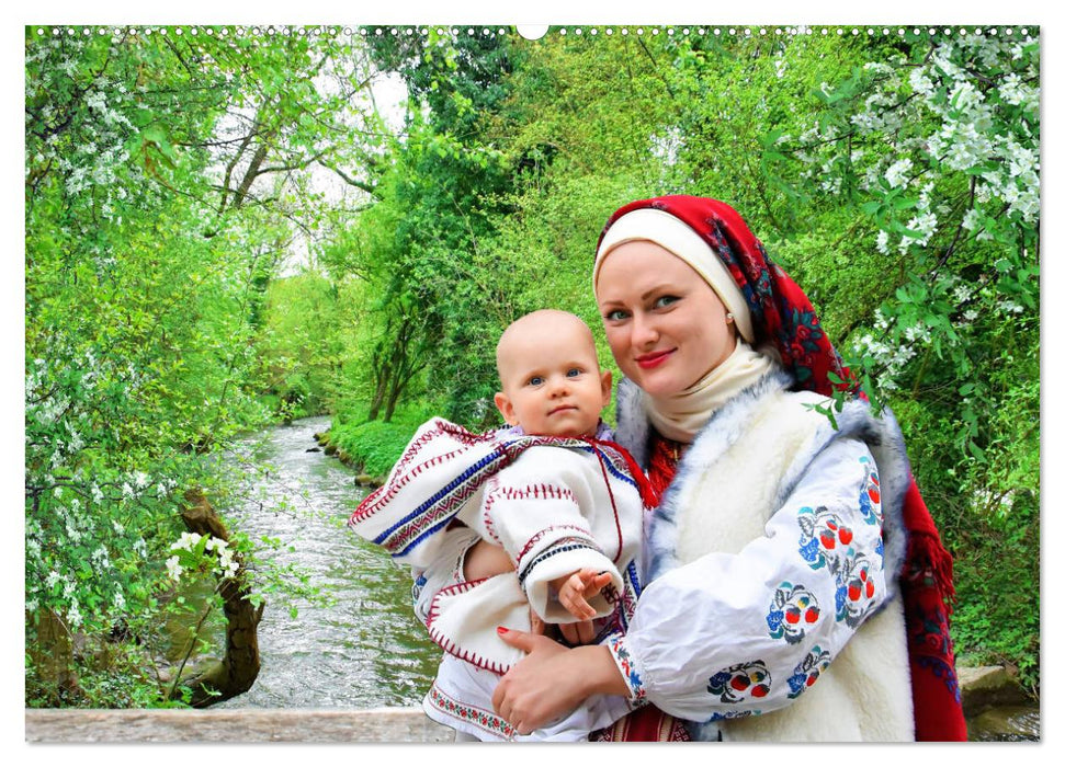 Die Seele der Ukraine. Soul of Ukraine. (CALVENDO Premium Wandkalender 2024)