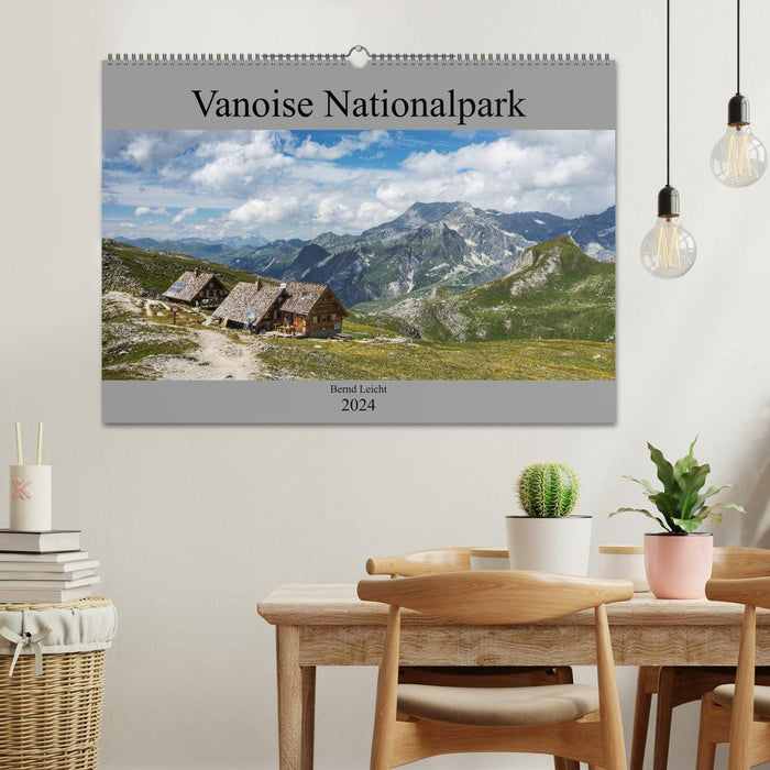 Parc National de la Vanoise (Calendrier mural CALVENDO 2024) 